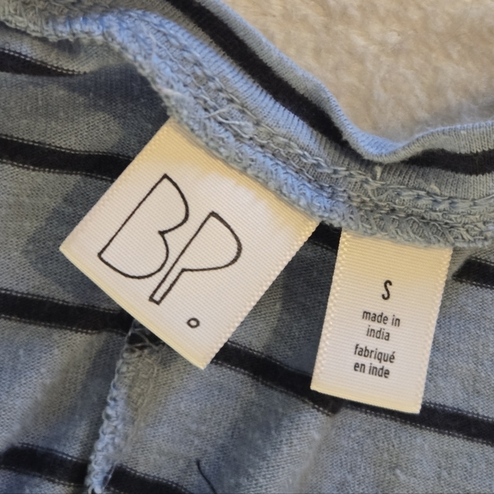 BP Nordstrom Lot Of 2 Long sleeve Striped Tees Tops Small - Picture 5 of 5